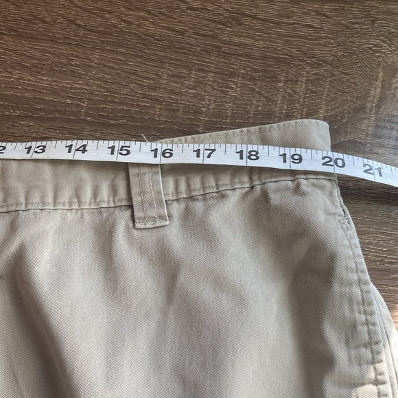 Mens Pre owned Size 42 Chaps Ralph Lauren Khaki Shorts - Picture 4 of 9
